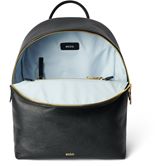 ECCO Round Pack M Pebbled Leather Bag (黑色)