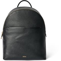 ECCO Round Pack M Pebbled Leather Bag