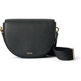 ECCO Saddle Bag Pebbled Leather (黑色)