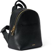 ECCO Round Pack S Pebbled Leather Bag (黑色)