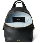 ECCO Round Pack S Pebbled Leather Bag (黑色)