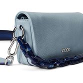 ECCO Pinch Bag M Soft Pebbled Chain (Blu)