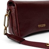 ECCO Pinch Bag M Soft Shine Pebbled (สีแดง)