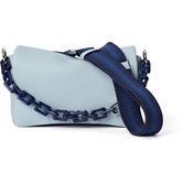 ECCO Pinch Bag L Soft Pebbled With Chain (Blue)