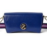 ECCO Pinch Bag M Lock Wave Virgo Leather (Blu)