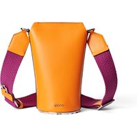 ECCO Pot Bag Wave Plate Smooth Leather (Orange)