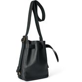 ECCO Sail Bag S Pebbled Leather (Black)