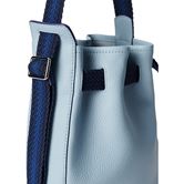 ECCO Sail Bag S Pebbled Leather (Blue)