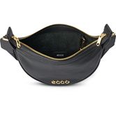 ECCO Fortune Bag S Soft Pebbled Leather (黑色)