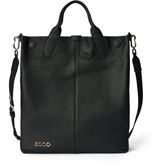 ECCO Tote Soft NS Pebbled Leather (Nero)