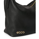 ECCO Hobo M Soft Pebbled Leather (Black)