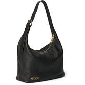 ECCO Hobo M Soft Pebbled Leather (Black)