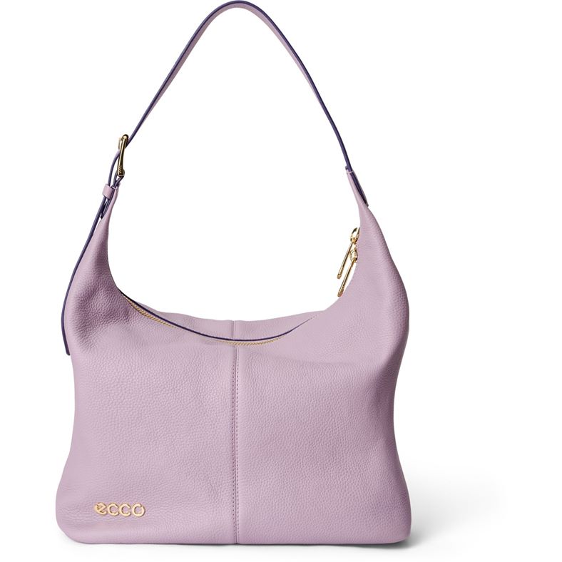 ECCO Hobo M Soft Pebbled Leather (Purple)