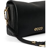 ECCO Pinch Bag L Soft Pebbled Leather (สีดำ)