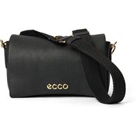 ECCO Pinch Bag L Soft Pebbled Leather (黑色)