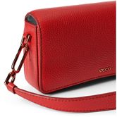 ECCO Pinch Bag S Pebbled Leather (Rosso)